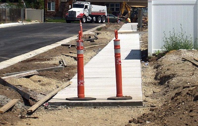 A HUD project: Sidewalk in Sandy, Utah